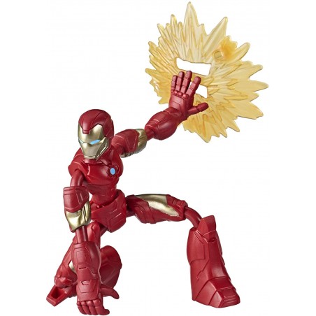 MARVEL AVENGERS IRON MAN BEND AND FLEX HASBRO