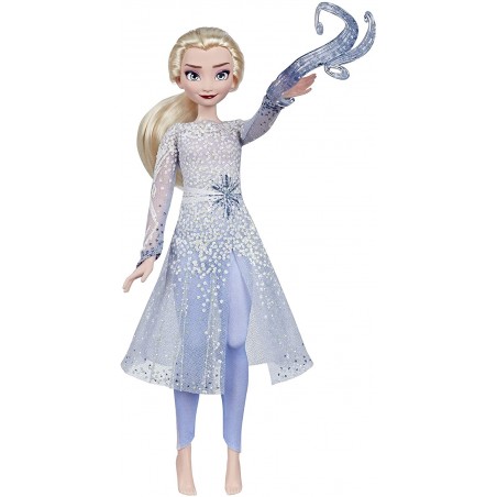 FROZEN II ELSA POTERE DI GHIACCIO CON  LUCI E SUONI HASBRO
