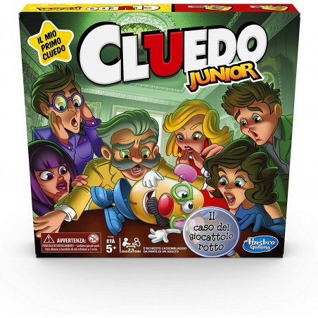 CLUEDO JUNIOR IL CASO DEL GIOCATTOLO  ROTTO GIOCO DA TAVOLO HASBRO GAMING