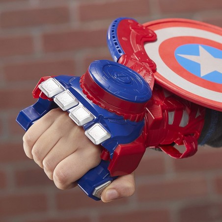 NERF MARVEL AVENGERS POWER MOVES LANCIA  SCUDO HASBRO