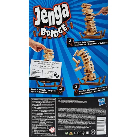 JENGA BRIDGE GIOCO DA TAVOLO HASBRO GAMI ING E9462