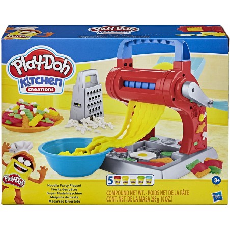 PLAY DOH KITCHEN CREATIONS SET PER LA PASTA 5 VASETTI INCLUSI HASBRO 