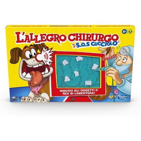 L'ALLEGRO CHIRURGO SOS CUCCIOLO GIOCO DA TAVOLO HASBRO GAMING