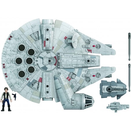 STAR WARS MISSION FLEET MILLENIUM  FALCON HASBRO