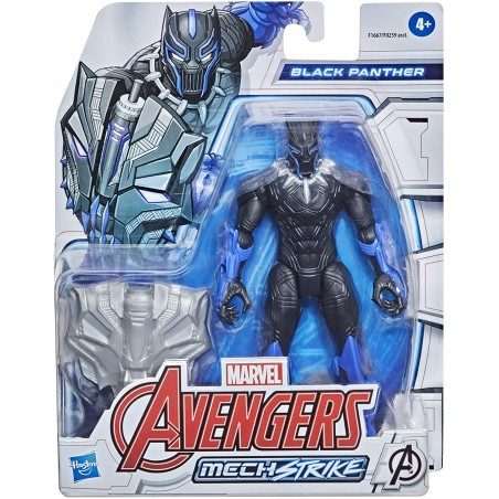 MARVEL AVENGERS MECH STRIKE BLACK  PANTHER HASBRO