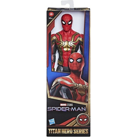 SPIDERMAN TITAN HERO CON ARMATURA INTEGRALE IRON SPIDER