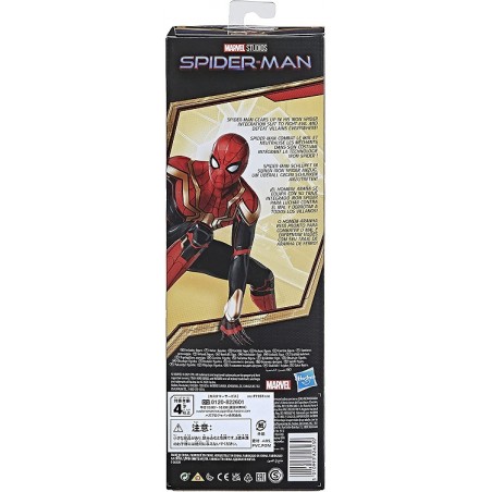 SPIDERMAN TITAN HERO CON ARMATURA INTEGRALE IRON SPIDER