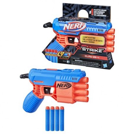 NERF ALPHA STRIKE CLAW QS-4 HASBRO F2218 