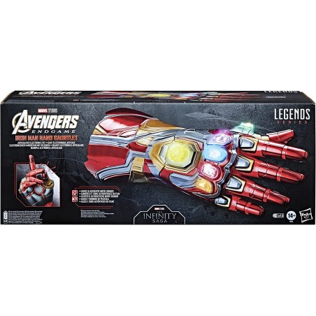 MARVEL AVENGERS ENDGAME IRON MAN NANO GUANTO HASBRO