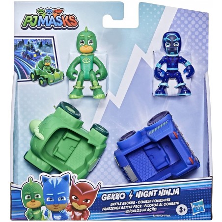 PJ MASKS SUPER PIGIAMINI GEKKO VS  NIGHT NINJA HASBRO
