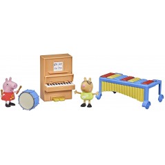 IL PIANOFORTE DI PEPPA PIG HASBRO CONFEZIONE CON 2 PERSONAGGI 3 STRUMENTI