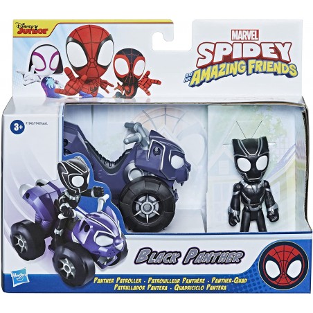 MARVEL SPIDEY AND HIS AMAZING FRIENDS BLACK PANTHER E PANTHER CONTROLLER 