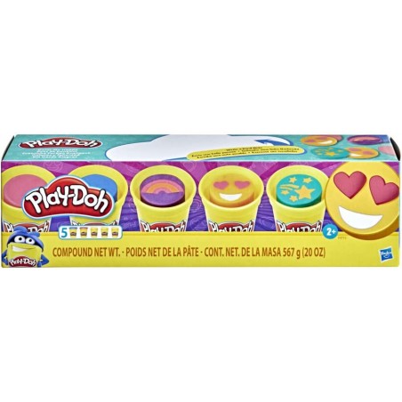 HASBRO PLAYDOH COLORI ALLEGRI 5  BARATTOLI F4712
