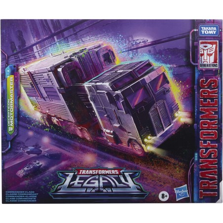 TRANSFORMERS GENERATIONS LEGACY  COMANDANTE DECEPTICON MOTORMASTER