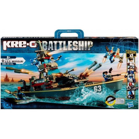 KRE-O BATTLESHIP 38977 MISSOURI PEZZI  545 HASBRO