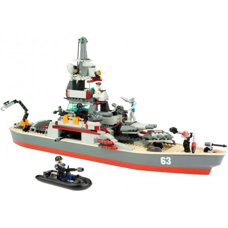 KRE-O BATTLESHIP 38977 MISSOURI PEZZI  545 HASBRO