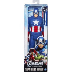 MARVEL AVENGERS ASSEMBLE SERIE TITAN HERO CAPITAN AMERICA HASBRO