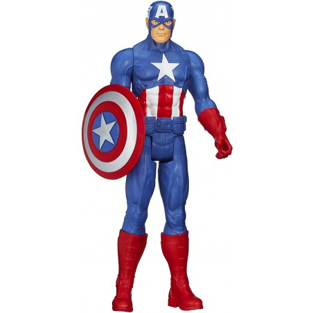 MARVEL AVENGERS ASSEMBLE SERIE TITAN HERO CAPITAN AMERICA HASBRO