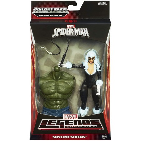 MARVEL SPIDERMAN LEGENDS SKYLINE SIRENS HASBRO