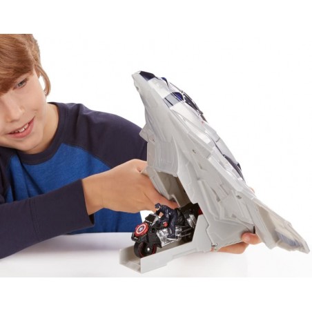 MARVEL AVENGERS CYCLE BLAST QUINJET HASB RO