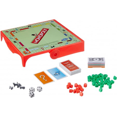 MONOPOLY TASCABILE GIOCO DA TAVOLO  HASBRO GAMING