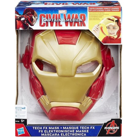 MARVEL AVENGERS CIVIL WAR CAPITAN  AMERICA MASCHERA ELETTRONICA DI IRON MAN