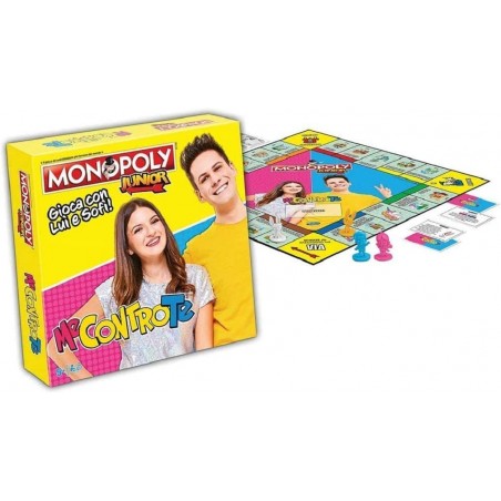 MONOPOLY JUNIOR ME CONTRO TE GIOCO DA TAVOLO HASBRO GAMING
