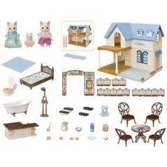 SYLVANIAN FAMILIES CASA CON CORTILE 5609 