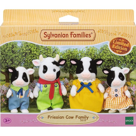 SYLVANIAN FAMILIES FAMIGLIA MUCCA  FRISONA 5618