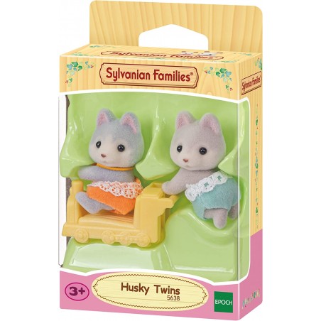 SYLVANIAN FAMILIES GEMELLI HUSKY 