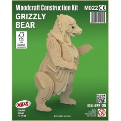 WOODGRAFT KIT COSTRUZIONE ORSO GRIZZLY  QUAY M022