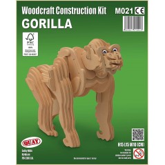WOODCRAFT KIT COSTRUZIONE GORILLA QUAY M021