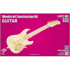 WOODCRAFT KIT DI COSTRUZIONE CHITARRA  QUAY L003