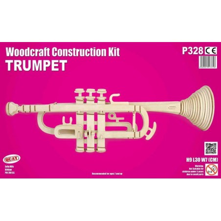WOODCRAFT KIT DI COSTRUZIONE TROMBA  QUAY P328