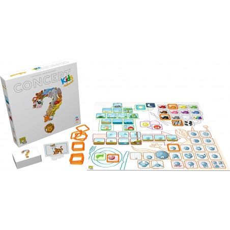 ASMODEE CONCEPT KIDS ANIMALI GIOCO DA  TAVOLO