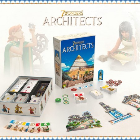 ASMODEE 7 WONDERS ARCHITECTS GIOCO DA TAVOLO