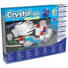CRYSTAL KIT FABBRICA DEI CRISTALLI GLOW  IN THE DARK SCIENCE4YOU