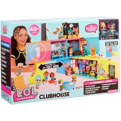 LOL SURPRISE CLUBHOUSE - CASA CON 40+ SORPRESE E DUE BAMBOLE ESCLUSIVE
