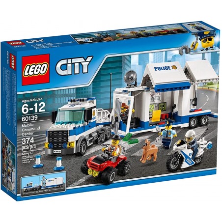 LEGO 60139 POLIZIA MOBILE CENTRO DI  LAVORO 374 PEZZI