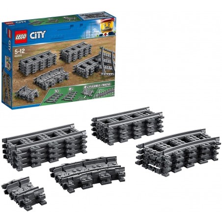 LEGO 60205 CITY BINARI TRENO 