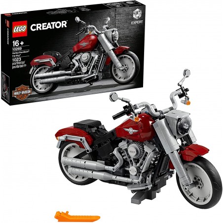 LEGO10269 CREATOR HARLEY DAVIDSON FAT BOY PEZZI 1023