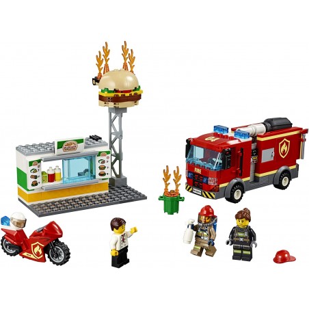 LEGO 60214 CITY FIAMME AL BURGER BAR 