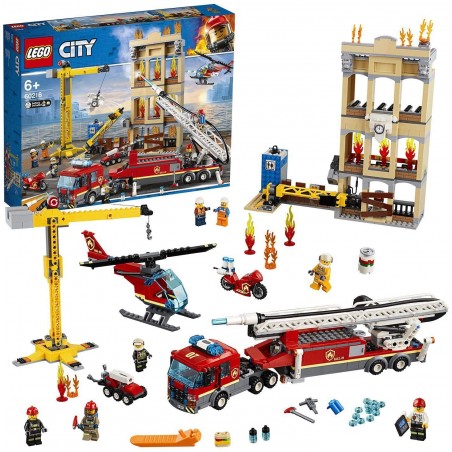 LEGO 60216 CITY MISSIONE ANTINCENDIO IN CITTA' -  PEZZI 943