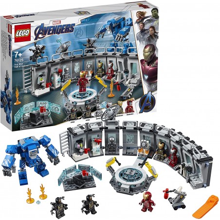 LEGO 76125 MARVEL AVENGERS SALA DELLE  ARMATURE DI IRON MAN