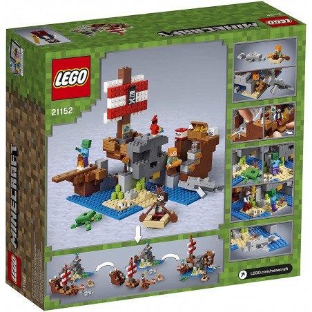 LEGO 21152 MINECRAFT AVVENTURA SUL  GALEONE DEI PIRATI