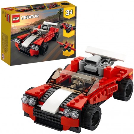 LEGO 31100 CREATOR 3 IN 1 AUTO SPORTIVA 