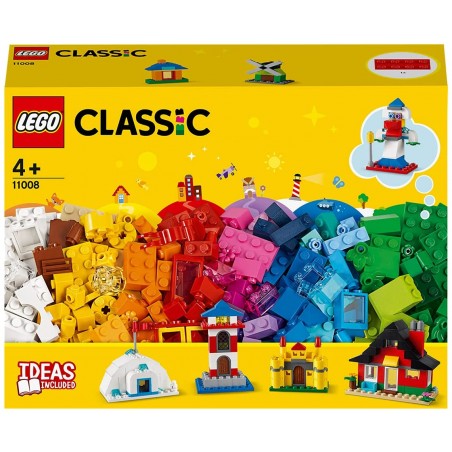 LEGO 11008 CLASSIC MATTONCINI E CASE PEZZI 270- 6 MODELLI FACILI DA COSTRUIRE
