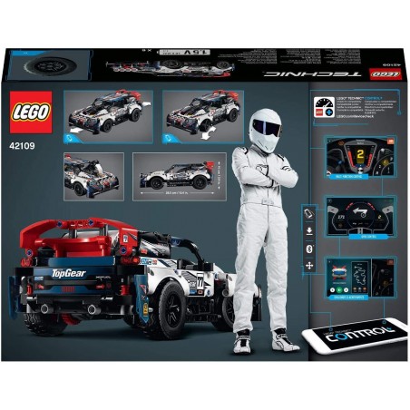 LEGO 42109 TECHNIC AUTO DA RALLY TOP  GEAR TELECOMANDATA