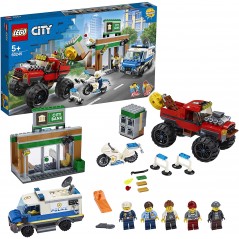LEGO 60245 CITY RAPINA SUL MONSTER TRUCK PEZZI 362