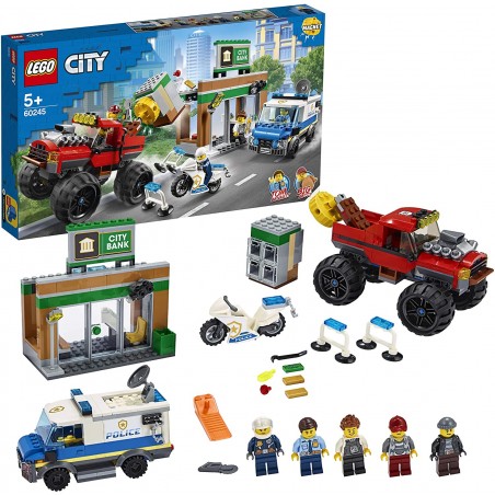 LEGO 60245 CITY RAPINA SUL MONSTER TRUCK PEZZI 362